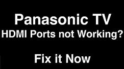 Panasonic TV HDMI Ports Not Working - Fix it Now