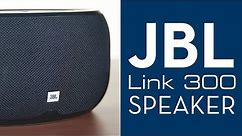 Overview: JBL Link 300 Bluetooth Voice Activated Speaker