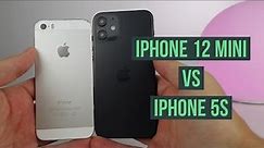 iPhone 12 mini VS iPhone 5s | First Look of iPhone 12 mini | Techtes