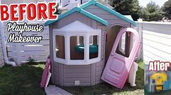 Transform Your Backyard with This Amazing Playhouse Makeover DIY