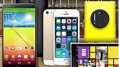 Apple iPhone 5s vs. LG G2 vs. Nokia Lumia 1020: War of the worlds