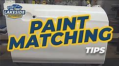 How to Blend New Paint into the Old Paint - Automotive Color Matching