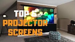 Best Projector Screen in 2019 - Top 6 Projector Screens Review