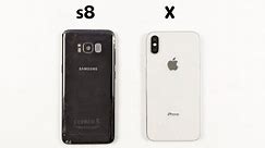 iPhone X Vs Samsung S8 | SPEED TEST