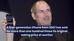 A First-Gen iPhone Just Sold For $63,356