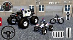 Juego de Motos - US Police Motocross Bike, Monster Truck, Quad Bike #2 - Android / IOS gameplay FHD