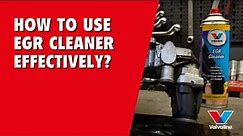 Valvoline EGR Cleaner for All Vehicles | How to Use it Safe & Effectively | Technical Sprays