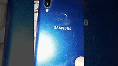 How can you remove the forgotten PIN code from the lock pattern on a Samsung A0s?
