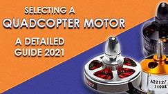 Selecting Quadcopter Motor: A Detailed Guide 2021 | Robu.in