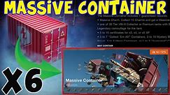 WotB Massive Container x6 Opening . is it worth it ?