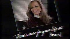 1983 Sears "Cheryl Tiegs - There's more for your life at Sears" TV Commercial