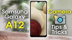Samsung Galaxy A12 CAMERA Tips and Tricks | H2TechVideos