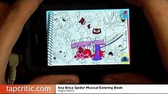 Itsy Bitsy Spider Musical Coloring Book iPhone / iPod Touch Review