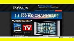 Watch Online TV on Your PC With SatelliteDirect