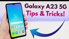 Galaxy A23 5G - Tips and Tricks! (Hidden Features)