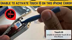How to Fix Touch ID Not Working/Unable to Activate Touch ID on This iPhone/iPad [iOS 17]