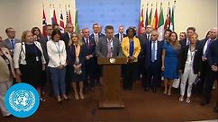 Ukraine & other UN Members on Ukraine/Russia War - Security Council Media Stakeout (24 August 2022)