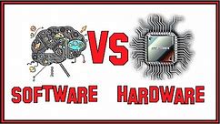 The Difference Between Software and Hardware.