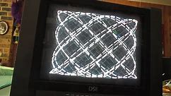 Lissajous Figures on a Homemade CRT TV Oscilloscope