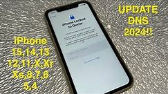 Permanently Bypass 2024! how to DNS Unlock every iphone in world ✅Skip Apple iphone forgot password✅