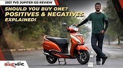 New TVS Jupiter 125 Review | Positives & Negatives Explained | BikeWale