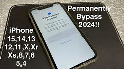 Permanently Bypass 2024! how to DNS Unlock every iphone in world ✅Skip iphone forgot password✅