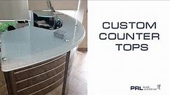 Custom Glass Countertops. Create a Masterpiece at PRL Glass & Aluminum!
