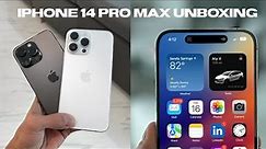 iPhone 14 Pro Max SPACE BLACK vs SILVER | Unboxing + First Impressions