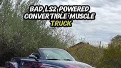 LS2 Powered Convertible Muscle Truck Chevrolet SSR #chevrolet #ssr #chevy #truck #classiccars | Jalopy_Jeff