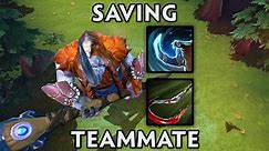 saving your teammate from hook