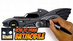 How To Draw The Batmobile | Step By Step Tutorial