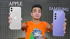 iPhone 11 VS Samsung A54 5G | عكس المتوقع🤯🔥
