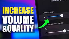 INCREASE iPhone Volume & Sound Quality (Tips & Tricks That Work)
