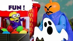 Minions Halloween Mini Movie Story at McDonalds