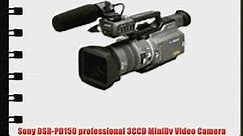 Sony DSR-PD150 professional 3CCD MiniDv Video Camera
