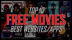 Top 10 Best FREE MOVIE WEBSITES to Watch Online!