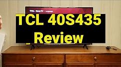 TCL 40S325 40 Inch 1080p Smart LED Roku TV Review 2020