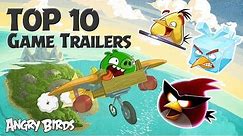 Angry Birds - Top 10 Game Trailers Compilation