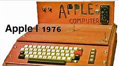 Apple ( Apple I ) Introduced April 1976 / first computer by Steve Jobs / Apple 1