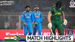 India vs South Africa World Cup 2023 37th Match Highlights 2023 | IND vs SA 37th ODI Highlights
