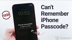 Can’t Remember iPhone Passcode? Top 2 Ways to Reset Your iPhone passcode 2023