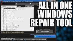 Windows Repair Tool | All In One FREE Repair Program (FIX Windows Errors)