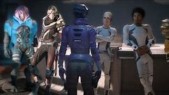 Mass Effect: ANDROMEDA - Peebee's funny talk with crew