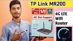 Tp-Link Archer Mr200 4G LTE Router (2020) | TP Link MR200 4G All Sim Support | Best 4G Router