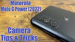 Motorola Moto G Power (2022) - Camera Tips and Tricks