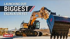 SANY EXCAVATOR REVIEW: SANY's Biggest Machine - the NEW SY750H Excavator!