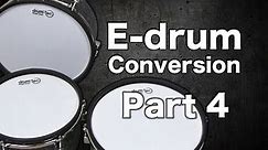 E-drum Conversion Part 4 (Tom Pad Assembly)