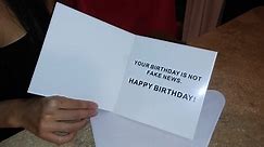 Singing President Trump Birthday Greeting Card - Real Voice - Funny Patriotic Donald Birthday Ann...