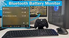 Monitor Your Bluetooth Devices Battery Life in Windows