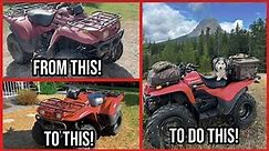 ATV Camping on a Budget - Part 1 | Beginners Guide to Setting up an ATV for Camping